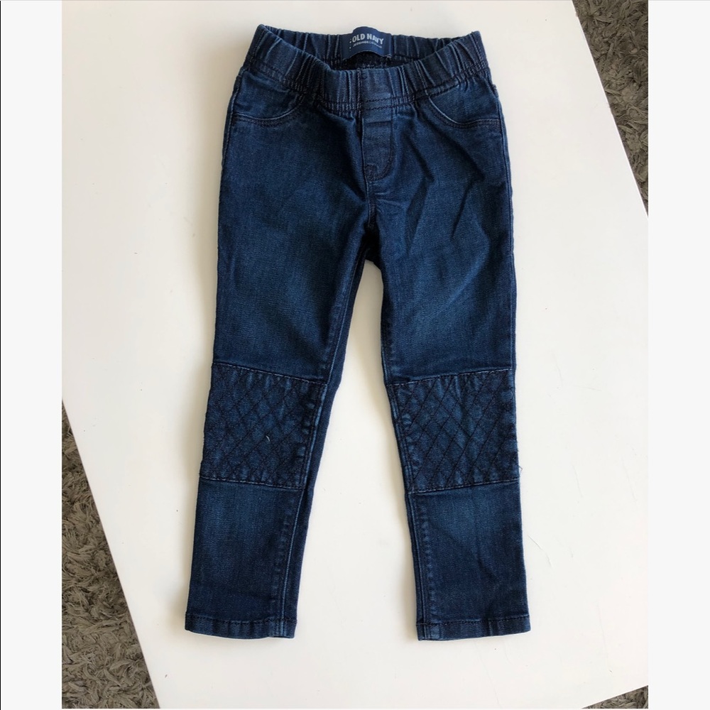 Old Navy quilted knee Jeggings sz: 3T